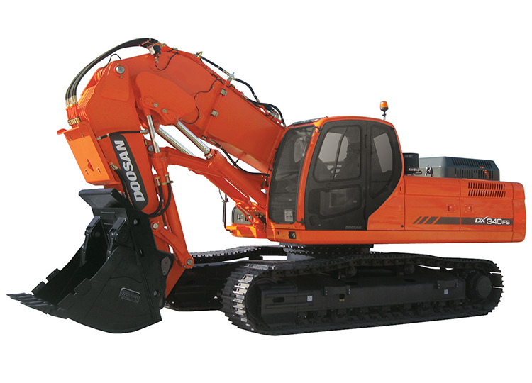 Экскаватор с прямой лопатой Doosan DX420FS