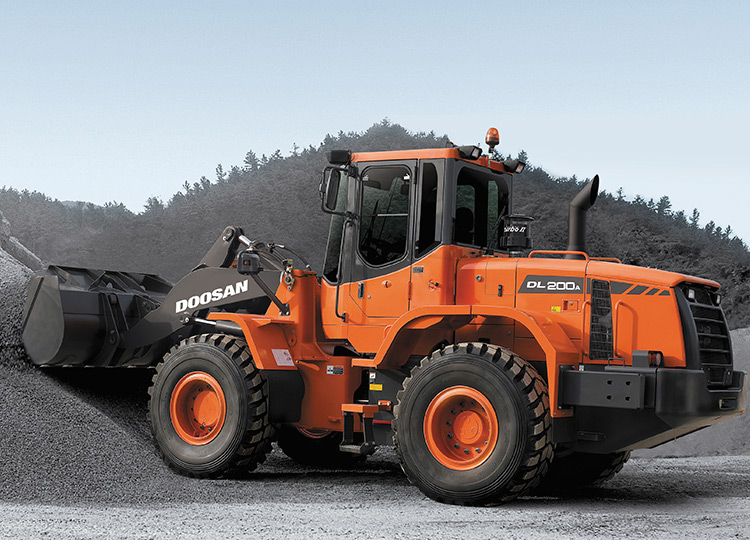 Фронтальний навантажувач Doosan DL200A