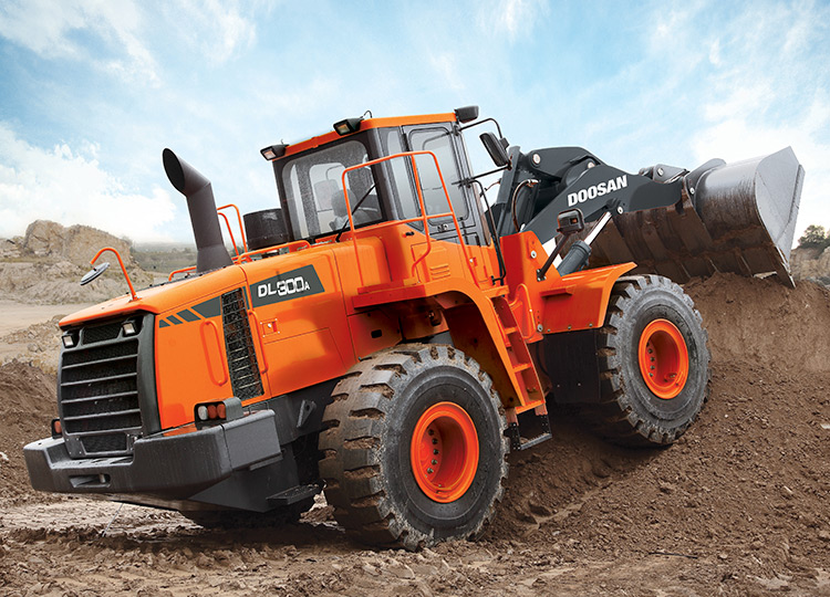 Фронтальний навантажувач Doosan DL300A