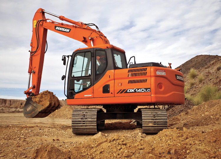 Гусеничный экскаватор Doosan DX140LC