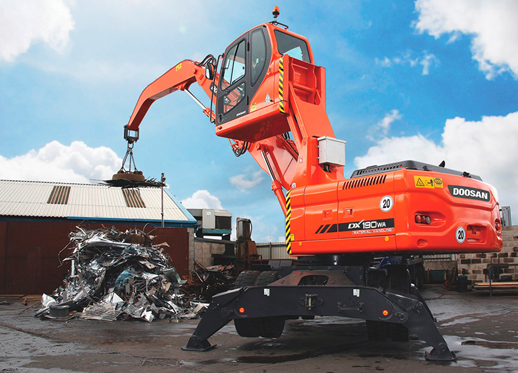 Перегружатель материалов Doosan DX190WMH