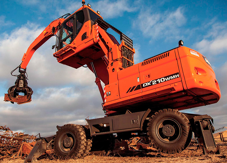 Перегружатель материалов Doosan DX210WMH