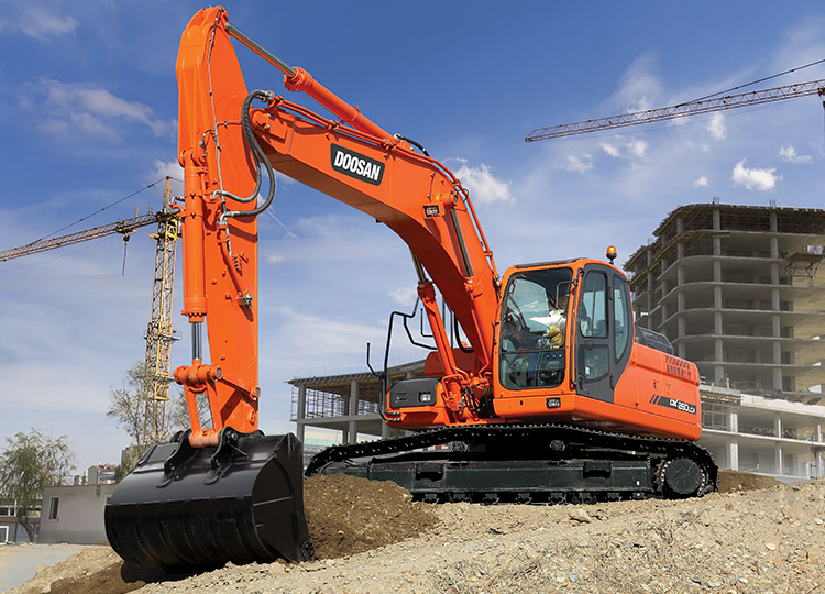 Гусеничный экскаватор Doosan DX260LCA