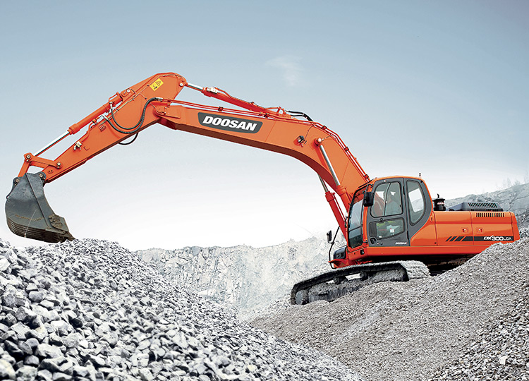 Гусеничный экскаватор Doosan DX300LCA
