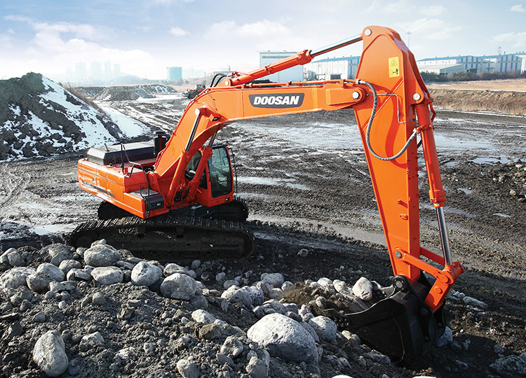 Гусеничный экскаватор Doosan DX420LCA