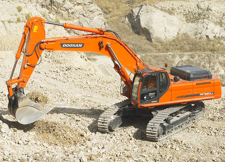 Гусеничный экскаватор Doosan DX520LCA