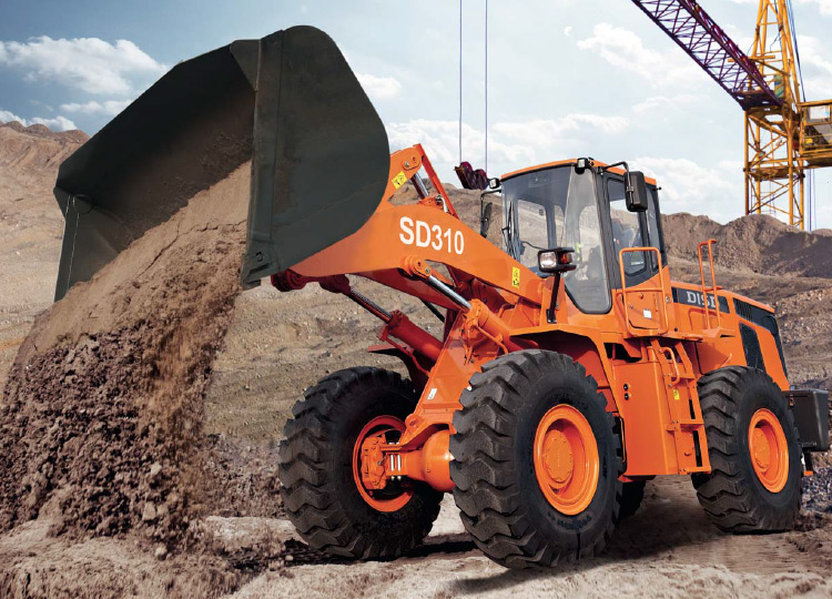 Фронтальний навантажувач Doosan DISD SD310
