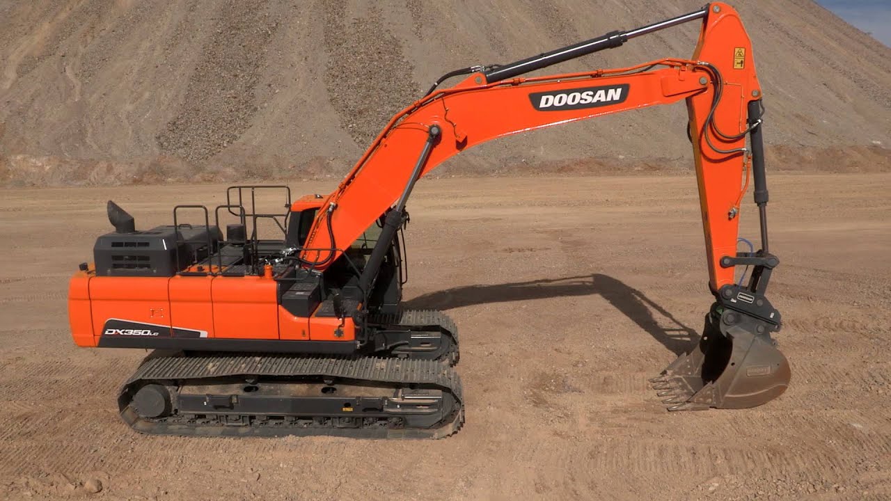 Гусеничні екскаватори Doosan 5 покоління